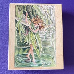 Stamps Happen # 90027 Willow Flower Fairy